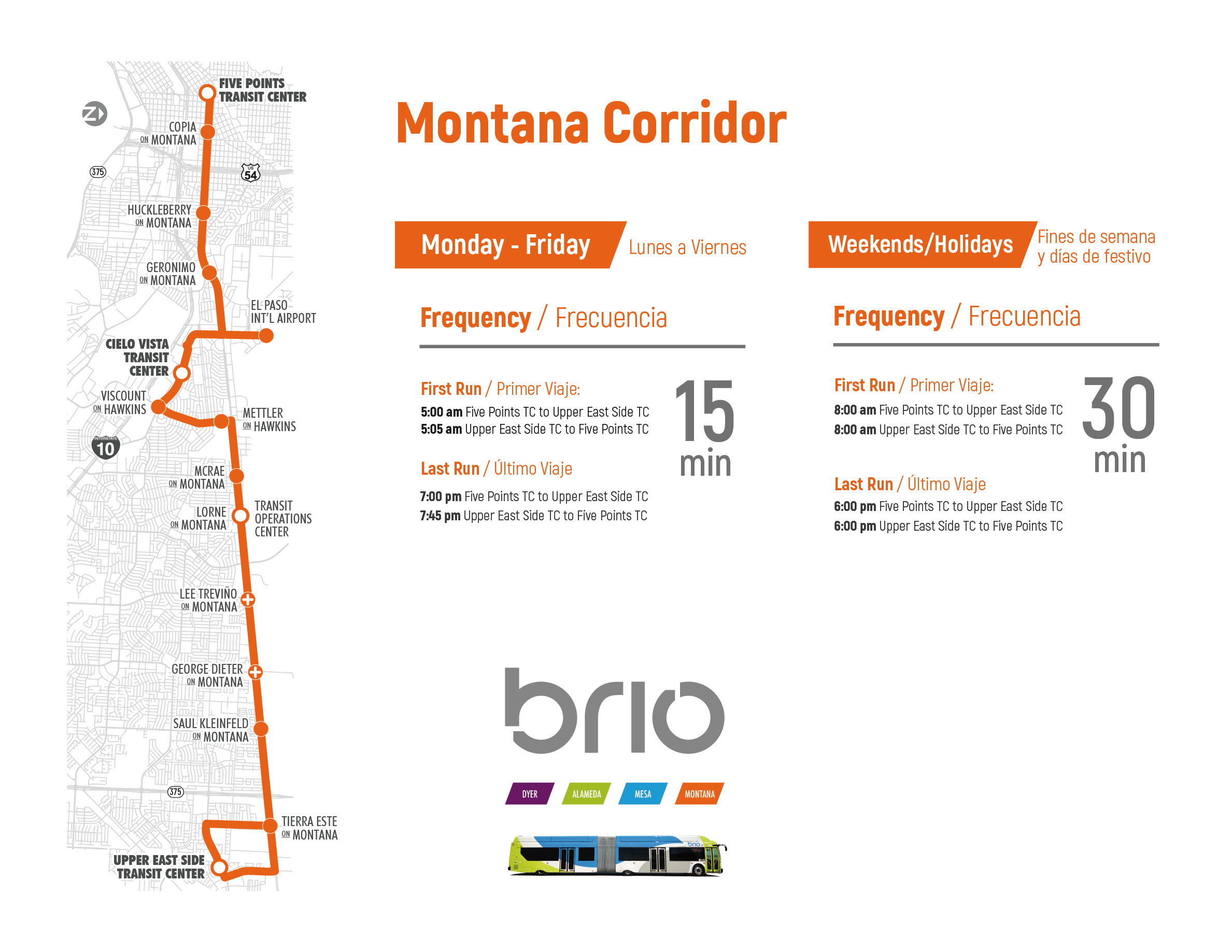 Image of Montana Corridor route